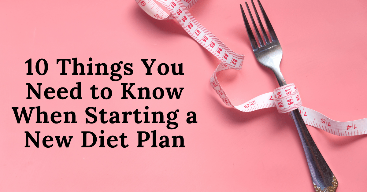 Starting a New Diet Plan