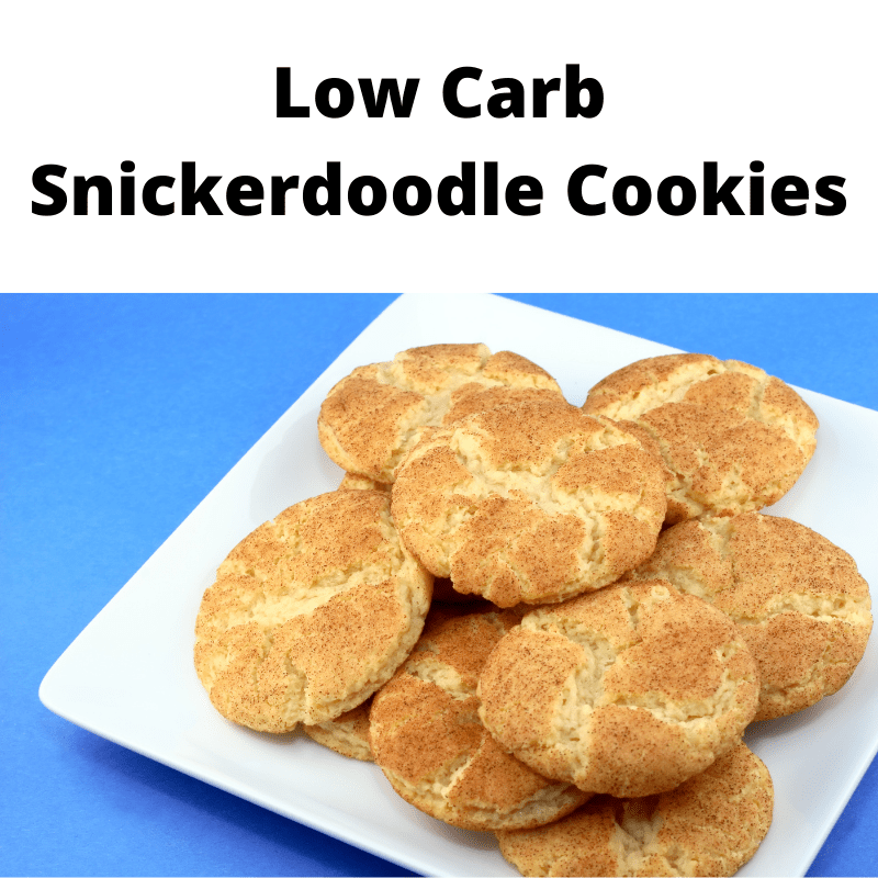 low carb snickerdoodle cookies